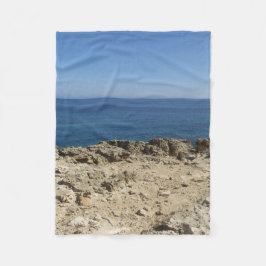 Middellandse-Zeelandschap Fleece Deken