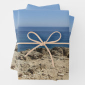 Middellandse-Zeelandschap Inpakpapier Vel