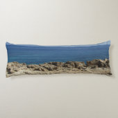 Middellandse-Zeelandschap Lichaamskussen (Achterkant)