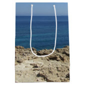 Middellandse-Zeelandschap Medium Cadeauzakje (Achterkant)