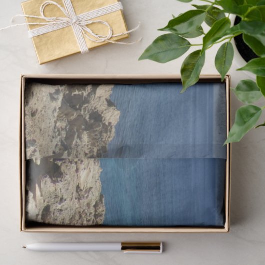 Middellandse-Zeelandschap Tissuepapier (Geschenk)