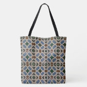 Middellandse-Zeemozaïek Tote Bag (Achterkant)