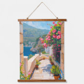 Middellandse Zeepad Hangend Wandkleed (Voorkant)