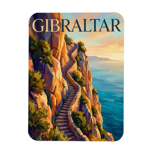 Middellandse Zeetrap, Gibraltar, Upper Rock Magneet (Verticaal)