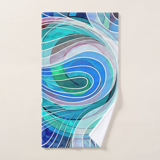 Middellandse-Zeevlak Bad Handdoek (Handdoek)