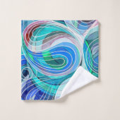 Middellandse-Zeevlak Bad Handdoek (Wasdoekje)