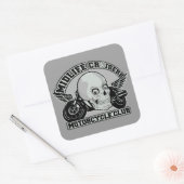 Middellange kruismachines MC op maat stickers (Envelop)