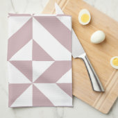 Middelmatig meetkundig meetkundig decomgrenzingspa theedoek (Quarter Fold)