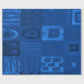 Middelmatig Pastel Afrocentrisch Oversized Cadeaupapier (Vlak)