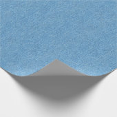 Middelmatige blauwe denimtextuur cadeaupapier (Hoek)
