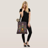 Middelnacht Hemelse Volkstuin Tote Bag (Op model)