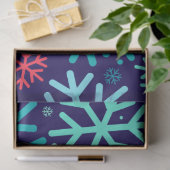 Middelnacht Sneeuwval Vloeipapier Tissuepapier (Geschenk)