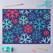 Middelnacht Sneeuwval Vloeipapier Tissuepapier (Craft)