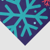 Middelnacht Sneeuwval Vloeipapier Tissuepapier (Detail)