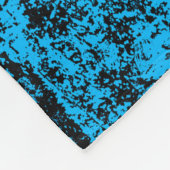 Middelnachtbuffels - gif-trommelwand fleece deken (Hoek)