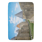 Middeloude muren van Carcassonne Badmat (Voorkant Verticaal)