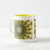 Middelpunt - fractale Mok (Voorkant links)