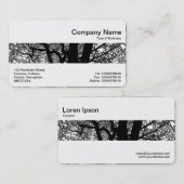 Middelste band - Spiral - Contrastbijkantoren met Visitekaartje (Voorkant / Achterkant)