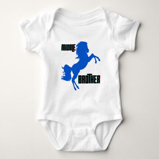 Middelste broer paarden fokken romper (Voorkant)