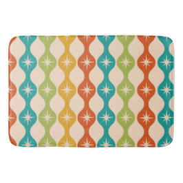 Middelste centraalrek in het ogeenpatroon badmat