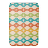 Middelste centraalrek in het ogeenpatroon badmat (Voorkant Verticaal)