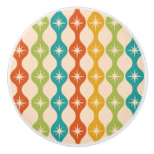 Middelste centraalrek in het ogeenpatroon keramische knop (Voorkant)