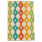 Middelste centraalrek in het ogeenpatroon medium cadeauzakje (Voorkant)