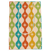 Middelste centraalrek in het ogeenpatroon medium cadeauzakje (Achterkant)