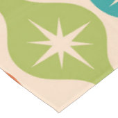 Middelste centraalrek in het ogeenpatroon tafelkleed (Gekanteld)