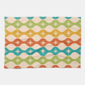 Middelste centraalrek in het ogeenpatroon theedoek (Horizontaal)