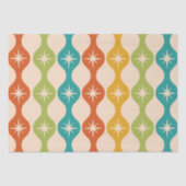 Middelste centraalrek in het ogeenpatroon tissuepapier (Voorkant)