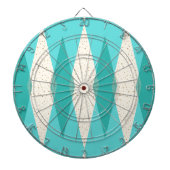 Middelste eeuw Modern Argyle Dart Board Dartbord (Voorkant)