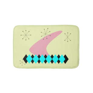 Middelste eeuw Modern Badmat