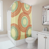 Middelste eeuw Modern Douchegordijn (In situ)