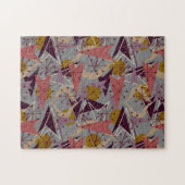 Middelste eeuw Modern | Katoompijlen Legpuzzel (Horizontaal)