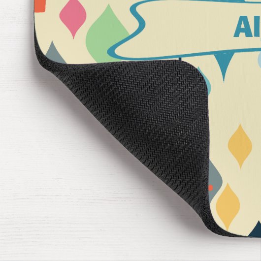 Middelste eeuw Modern Muismat (Hoek)