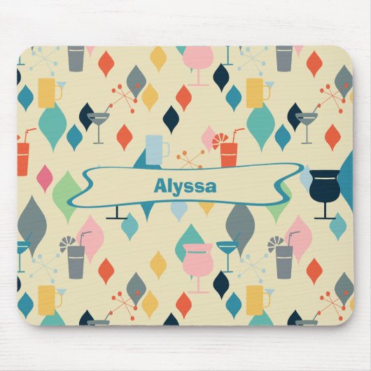 Middelste eeuw Modern Muismat (Voorkant)