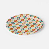 Middelste eeuw Modern Papieren Bordje (Gekanteld)