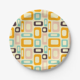 Middelste eeuw Modern Papieren Bordje