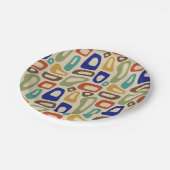 Middelste eeuw Modern Papieren Bordje (Gekanteld)