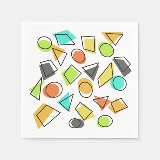 Middelste eeuw Modern Servet (Voorkant)