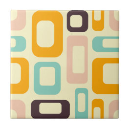 Middelste eeuw Modern Tegeltje