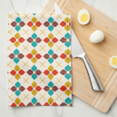 Middelste eeuw Modern Theedoek (Quarter Fold)