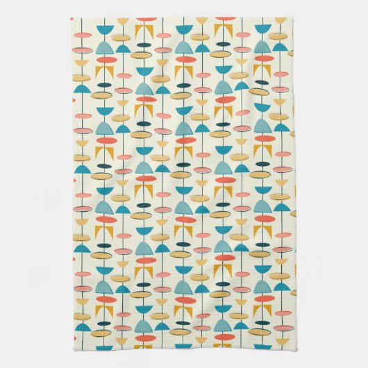 Middelste eeuw Modern Theedoek (Verticaal)