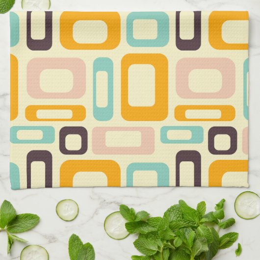 Middelste eeuw Modern Theedoek (Gevouwen)