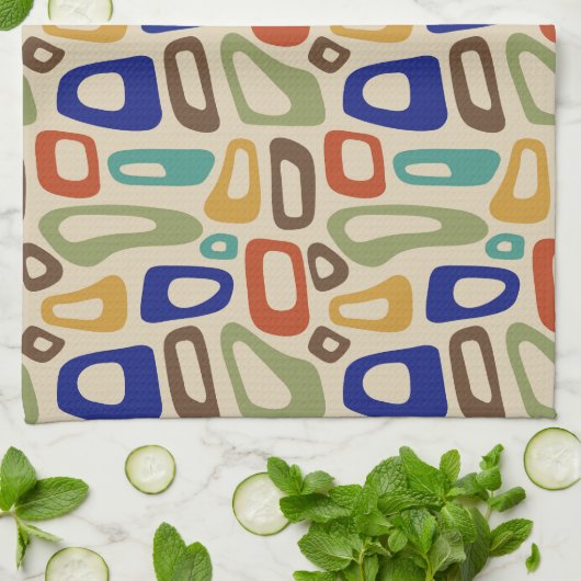 Middelste eeuw Modern Theedoek (Gevouwen)