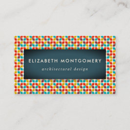 Middelste eeuw Modern Visitekaartje