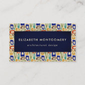 Middelste eeuw Modern Visitekaartje (Voorkant)