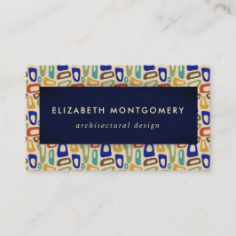 Middelste eeuw Modern Visitekaartje