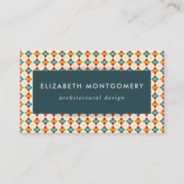 Middelste eeuw Modern Visitekaartje